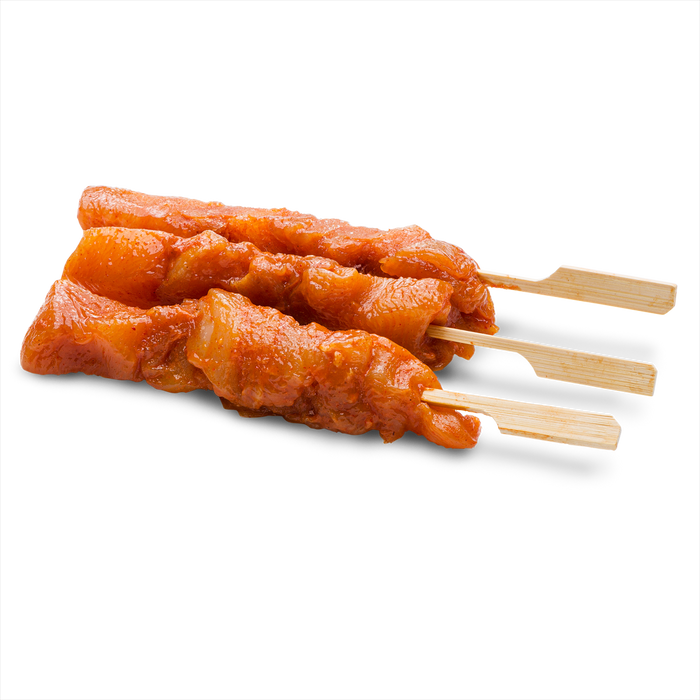 Kipsaté stokjes